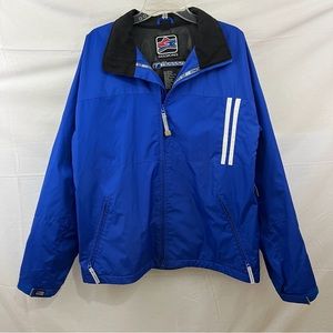 Sessions Terrain Series Blue Winter Snowboard Ski Jacket Size Large